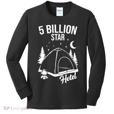 5 Billion Star Hotel National Park Kids Long Sleeve Shirt