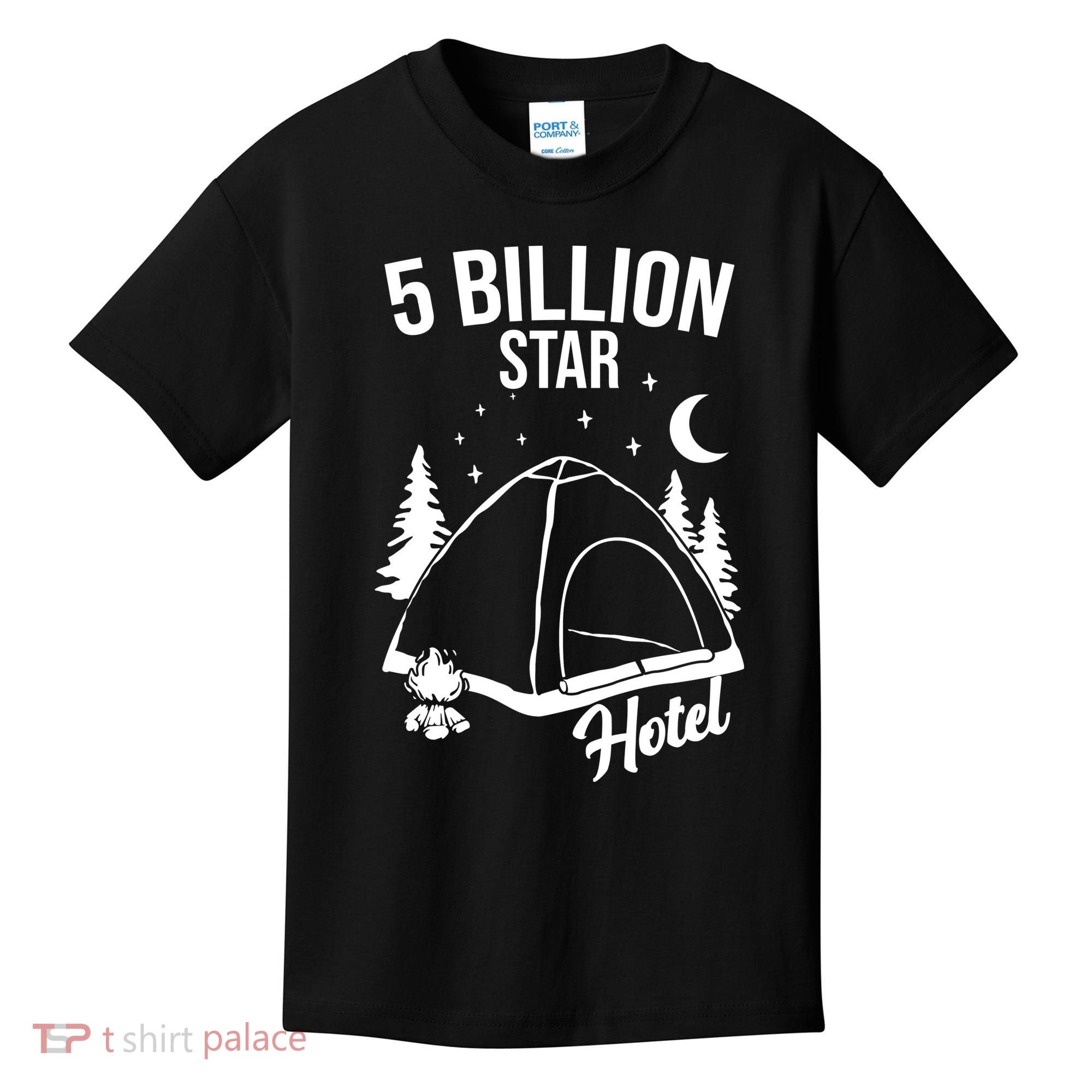 5 Billion Star Hotel National Park Kids T-Shirt