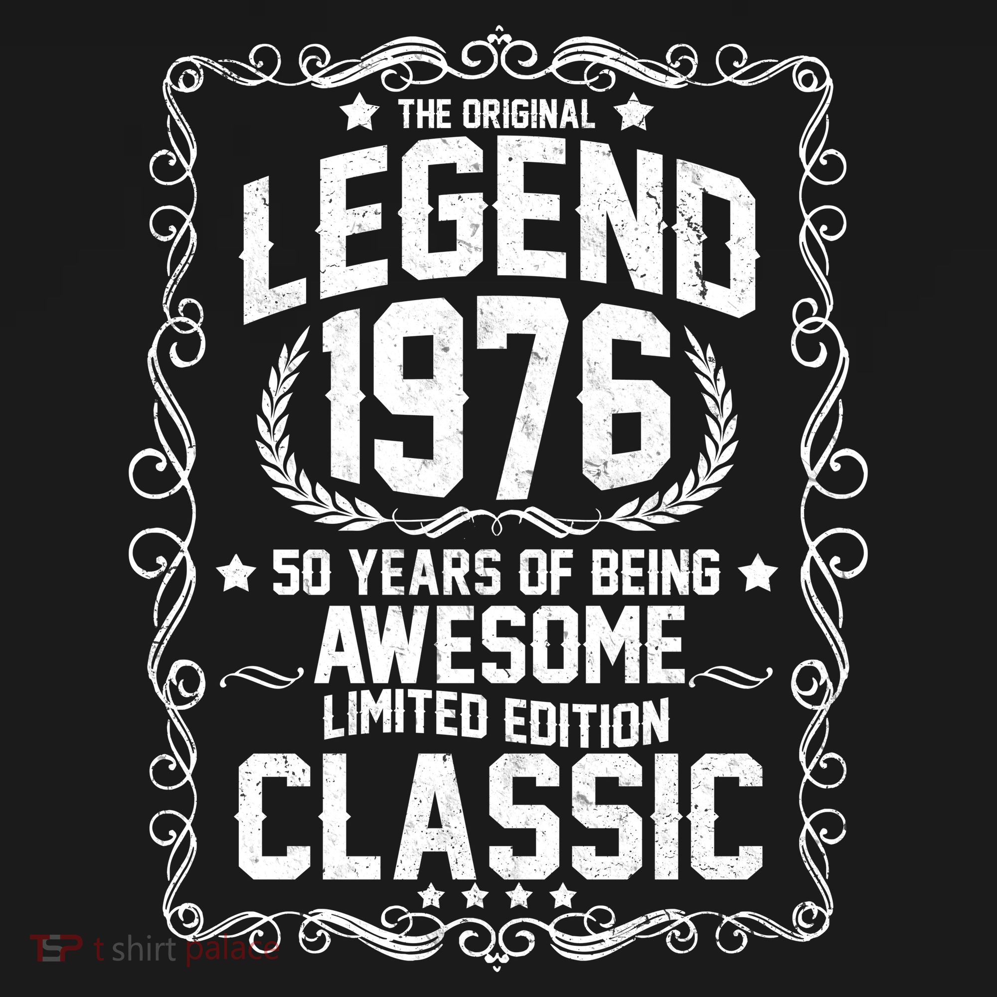 50th Birthday The Original Legend 1976 Awesome Classic  Bucket Hat