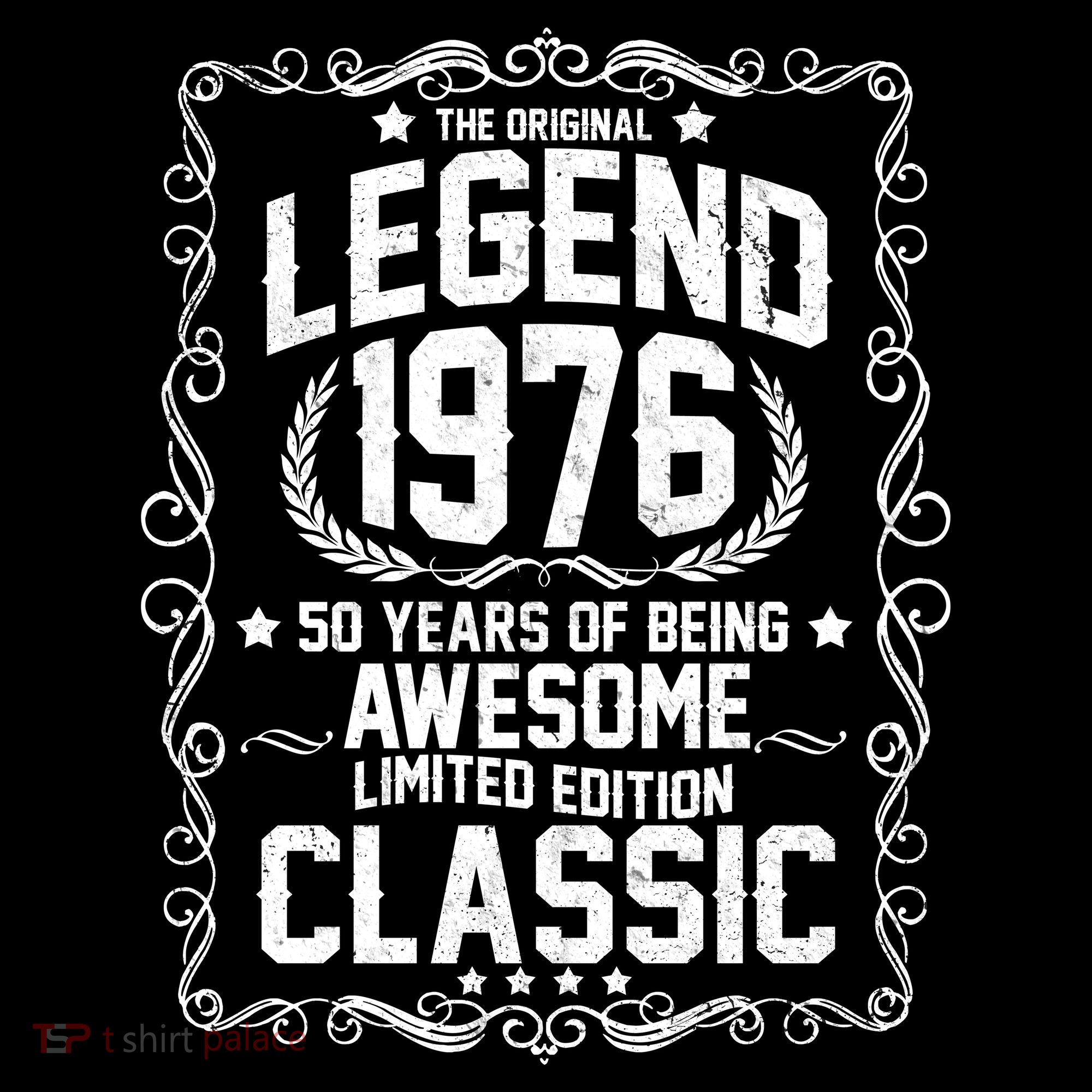 50th Birthday The Original Legend 1976 Awesome Classic  Women's Hoodie