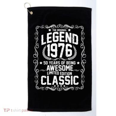 50th Birthday The Original Legend 1976 Awesome Classic  Golf Towel