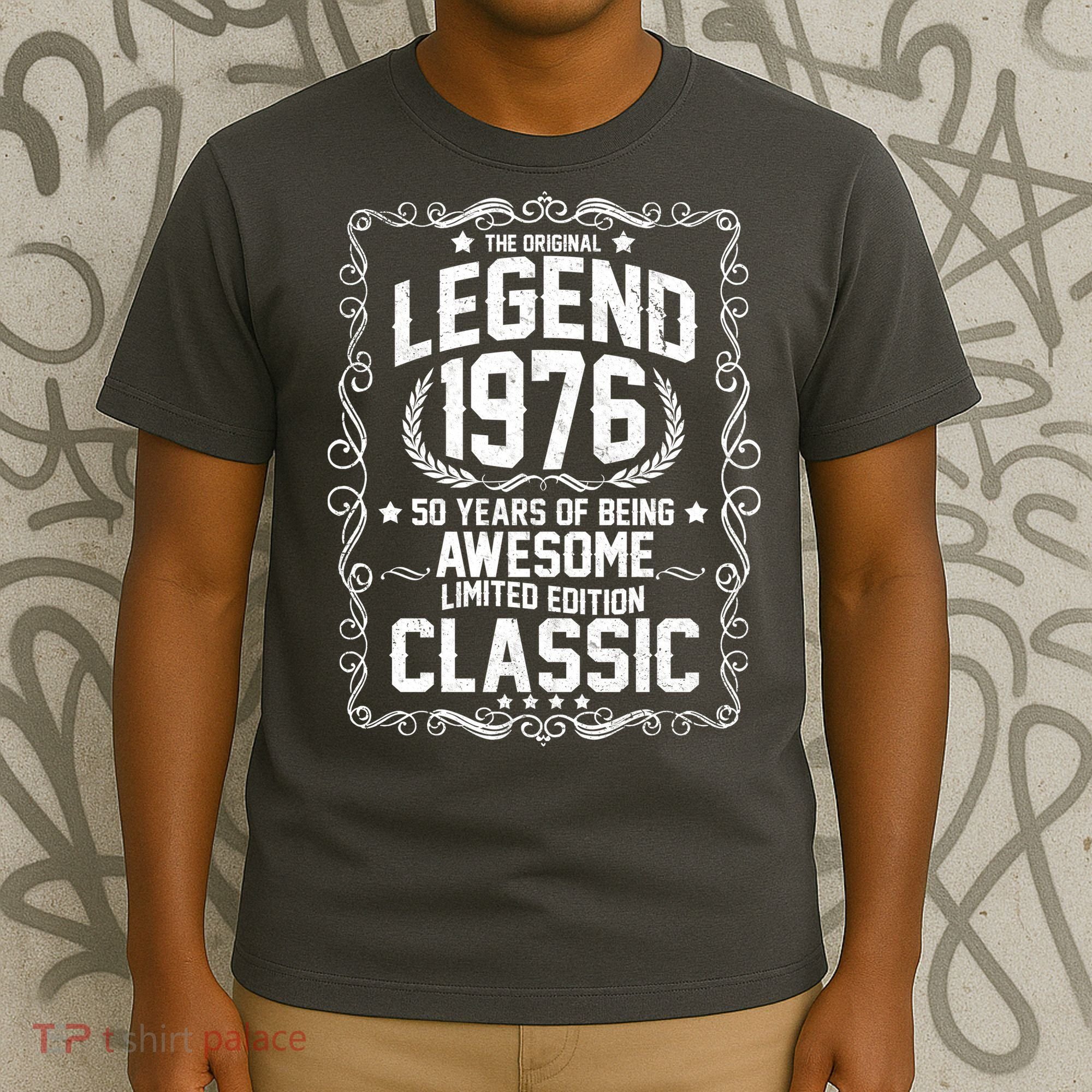 50th Birthday The Original Legend 1976 Awesome Classic  T-Shirt