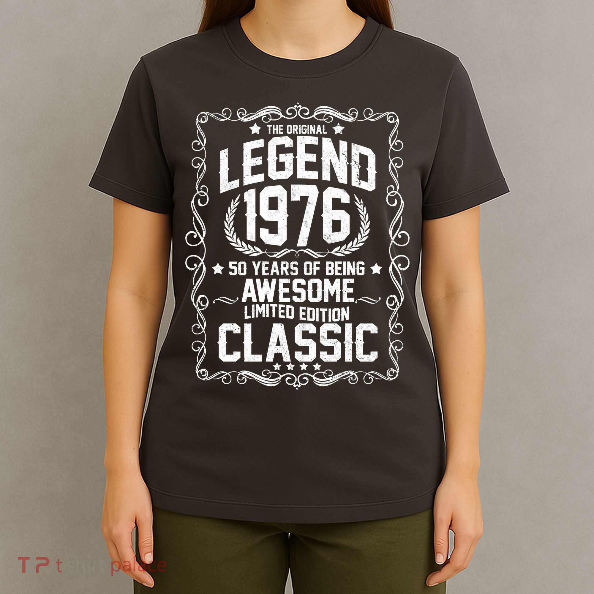 50th Birthday The Original Legend 1976 Awesome Classic  T-Shirt