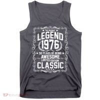 50th Birthday The Original Legend 1976 Awesome Classic  Tank Top thumb 0