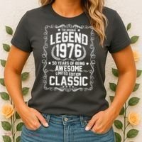50th Birthday The Original Legend 1976 Awesome Classic  Women's T-Shirt thumb 2