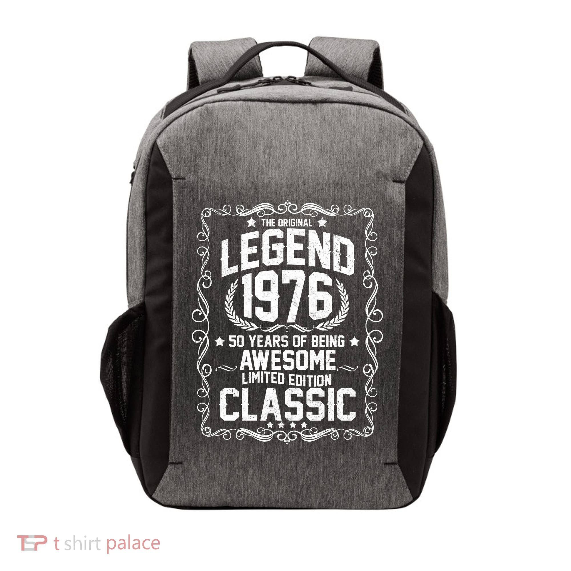 50th Birthday The Original Legend 1976 Awesome Classic  Vector Backpack