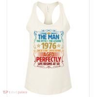 50th Birthday The Man The Myth The Legend 1976 One Of A Kind Limited Edition Women's Tank Top thumb 0