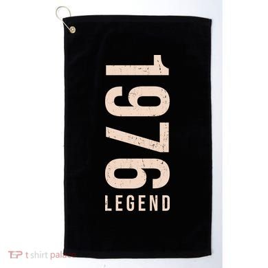 50th Birthday Vintage Legend 1976 Golf Towel