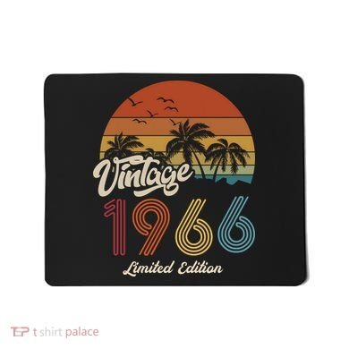 57th Birthday Vintage Limited Edition 1966 Mousepad