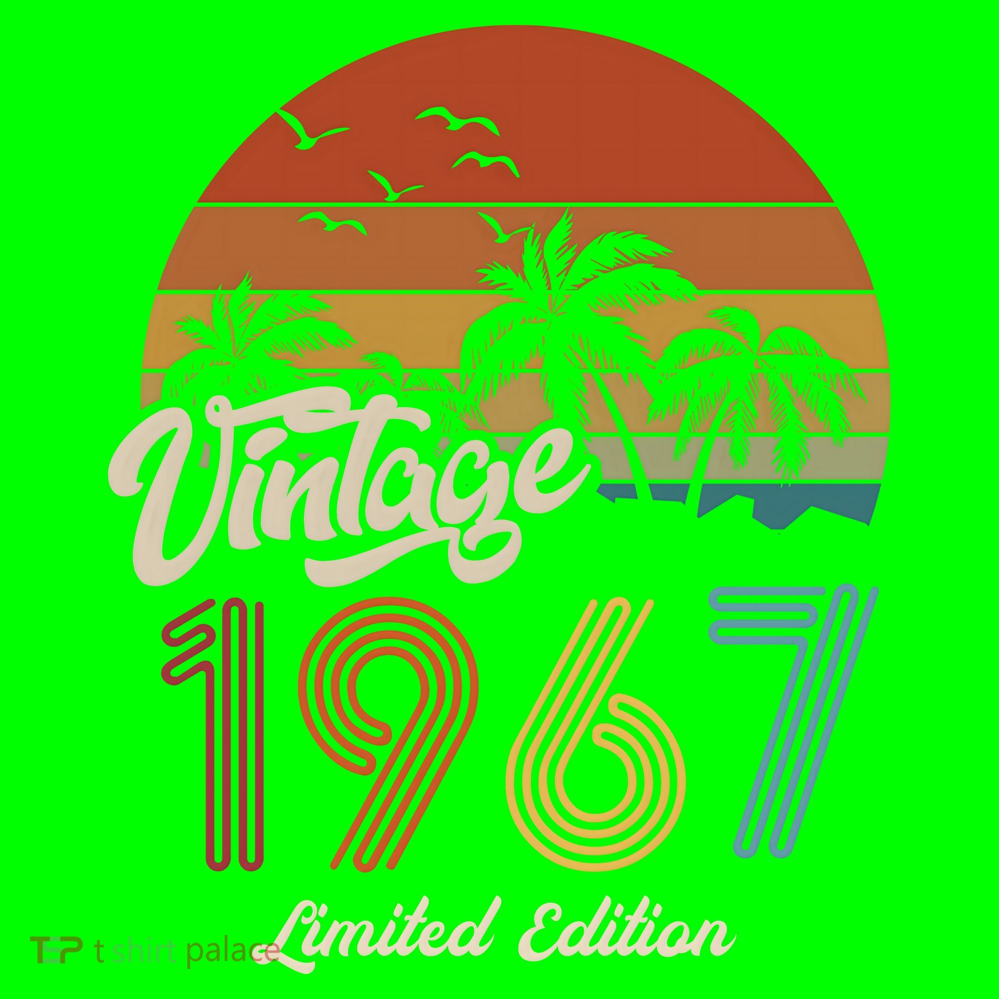 56th Birthday Vintage Limited Edition 1967 T-Shirt