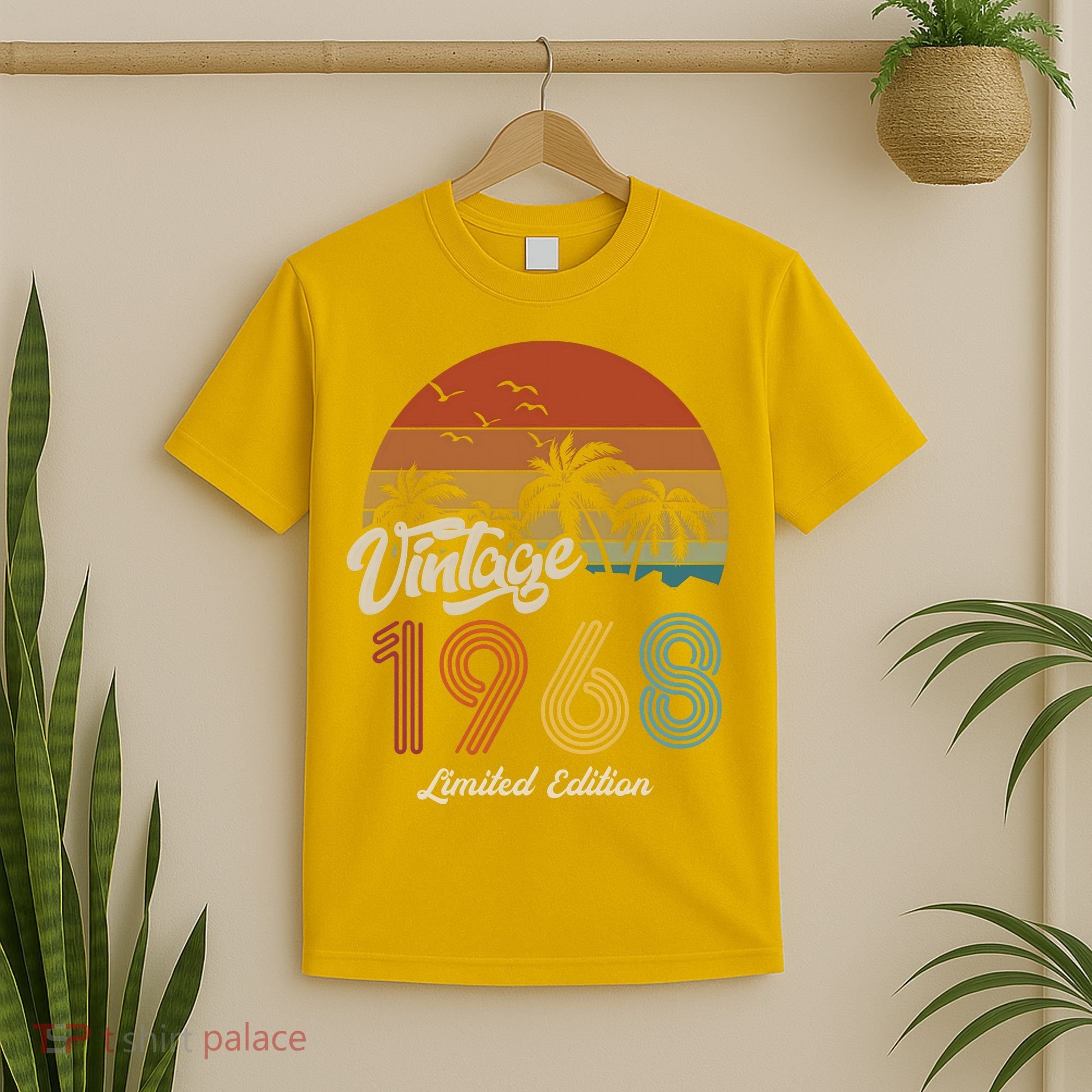 55th Birthday Vintage Limited Edition 1968 T-Shirt