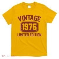 50th Birthday Vintage 1976 Limited Edition Birthday Metal Plate  T-Shirt thumb 0