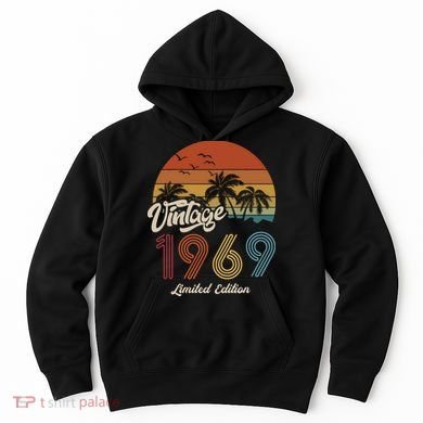 54th Birthday Vintage Limited Edition 1969 Hoodie