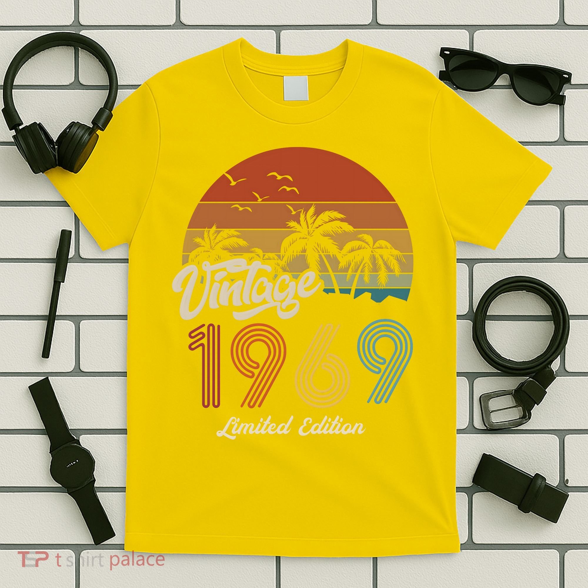 54th Birthday Vintage Limited Edition 1969 T-Shirt