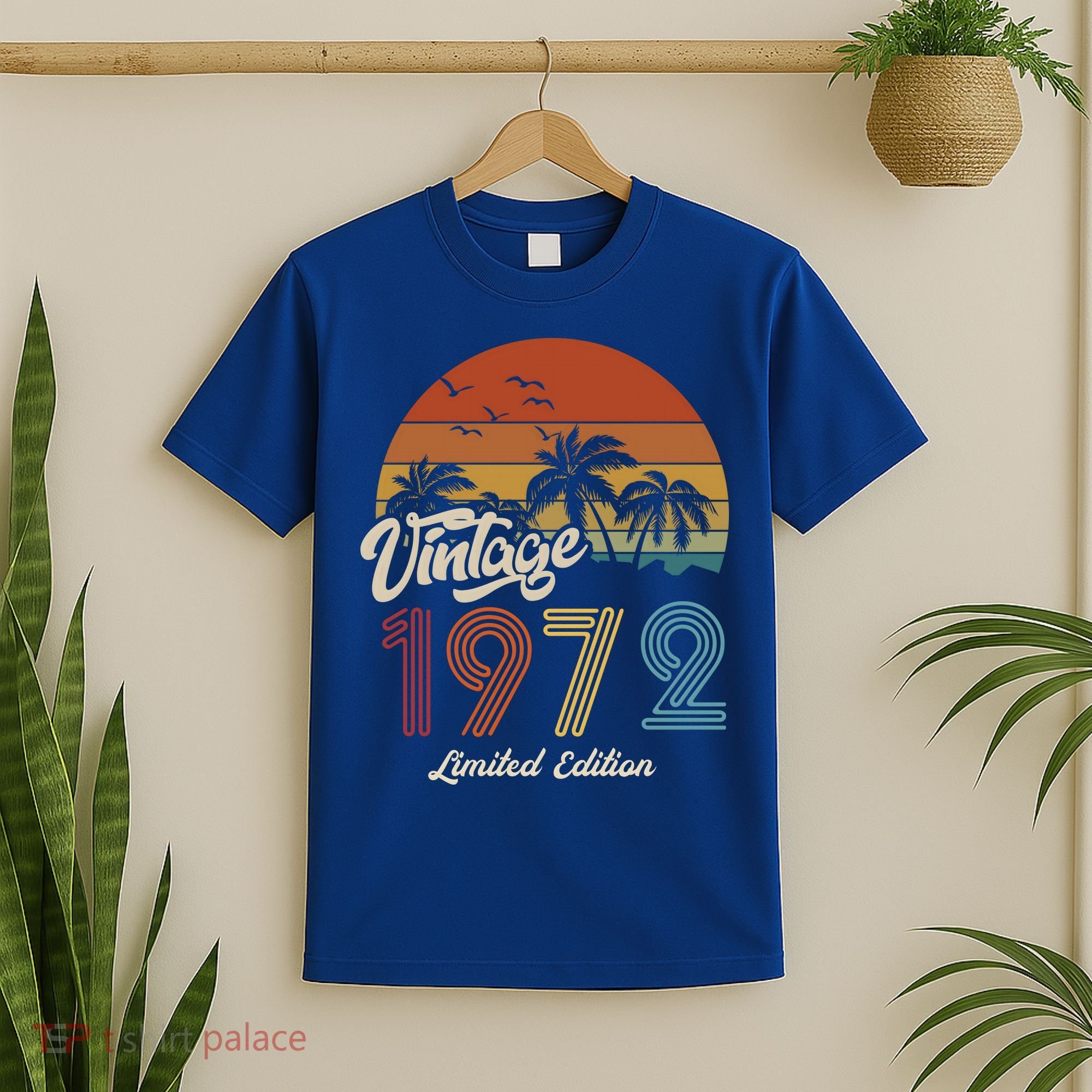 51st Birthday Vintage Limited Edition 1972 T-Shirt