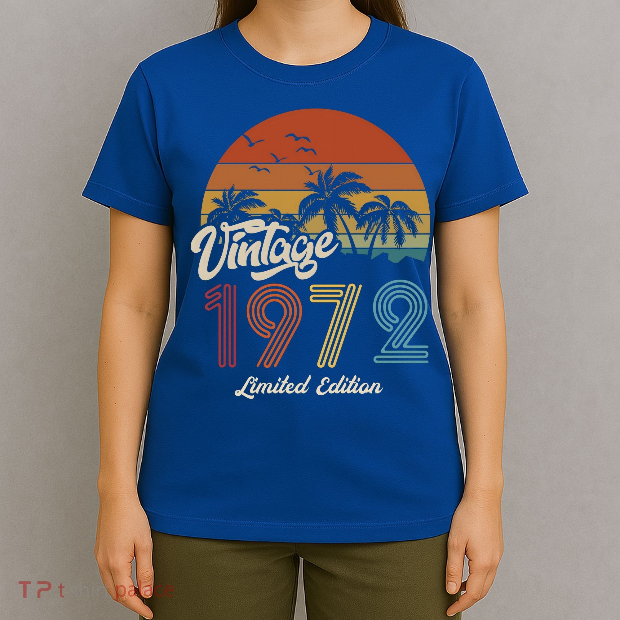 51st Birthday Vintage Limited Edition 1972 T-Shirt