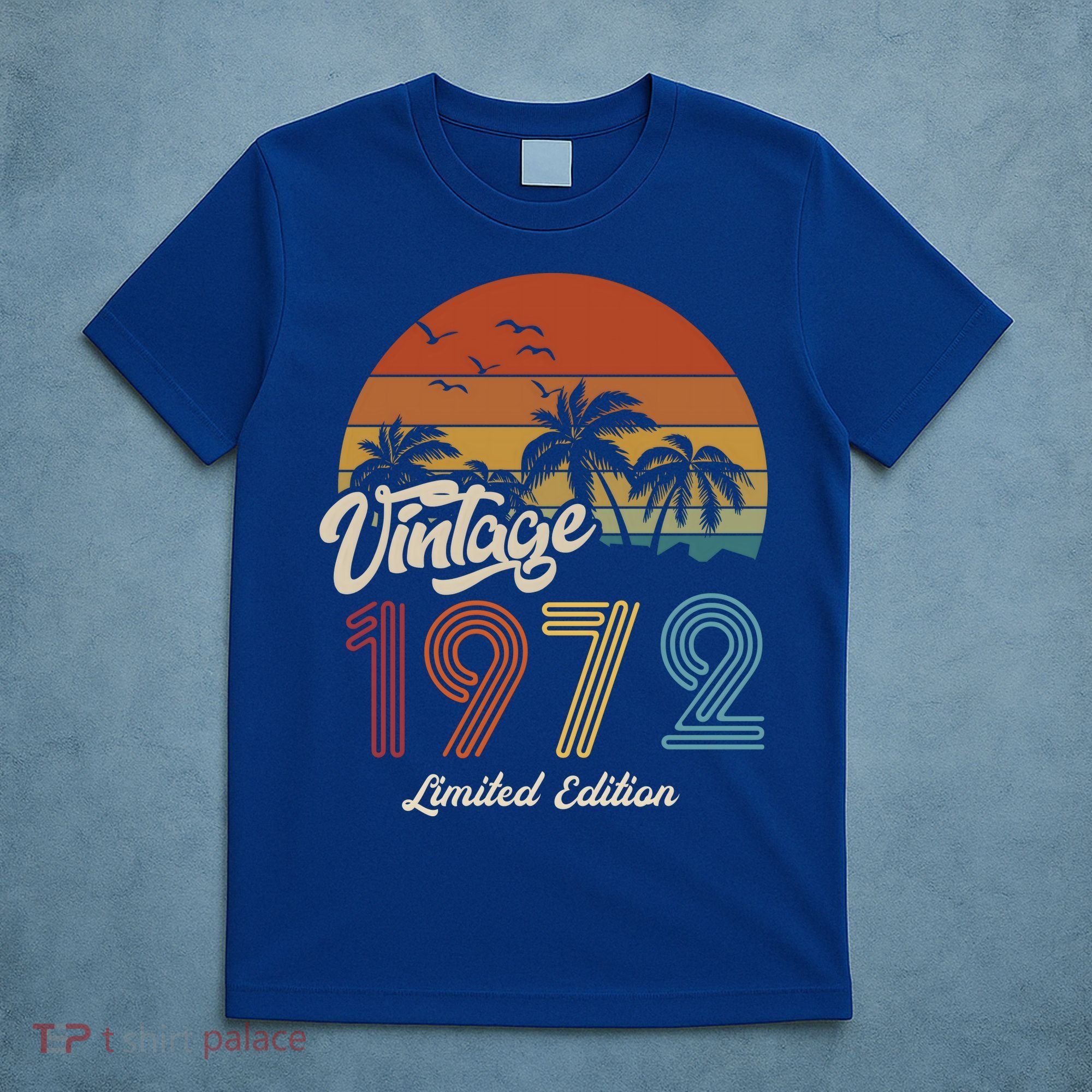 51st Birthday Vintage Limited Edition 1972 T-Shirt
