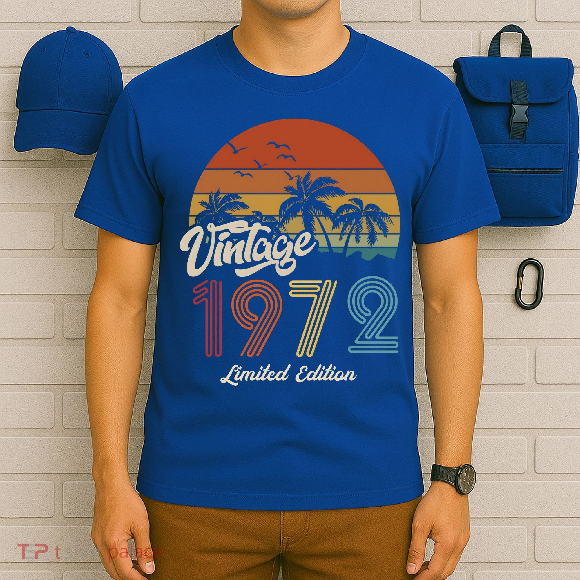 51st Birthday Vintage Limited Edition 1972 T-Shirt
