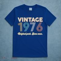 50th Birthday Vintage 1976 Original Parts Some Wear  T-Shirt thumb 5