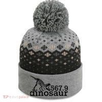 567.9 Dinosaur The Baniff Cuffed Pom Beanie thumb 0