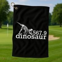 567.9 Dinosaur Golf Towel thumb 1