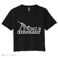 567.9 Dinosaur Women's Crop Top Tee thumb 0