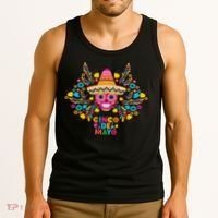 5 De Mayo Cinco De Mayo Sombrero Maraca Tank Top thumb 3