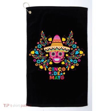 5 De Mayo Cinco De Mayo Sombrero Maraca Golf Towel
