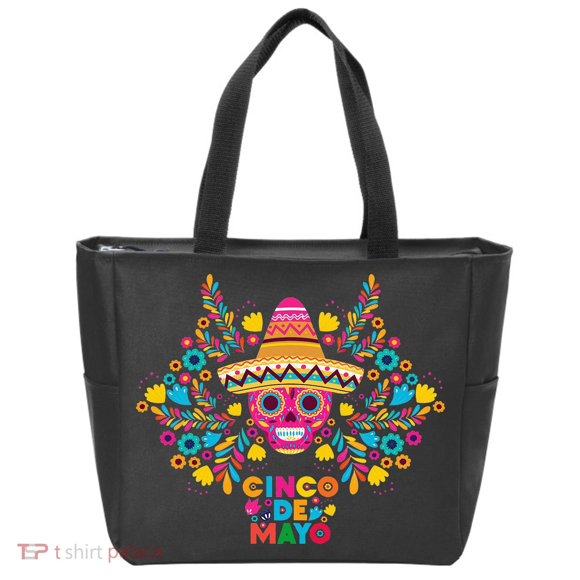 5 De Mayo Cinco De Mayo Sombrero Maraca Tote Bag