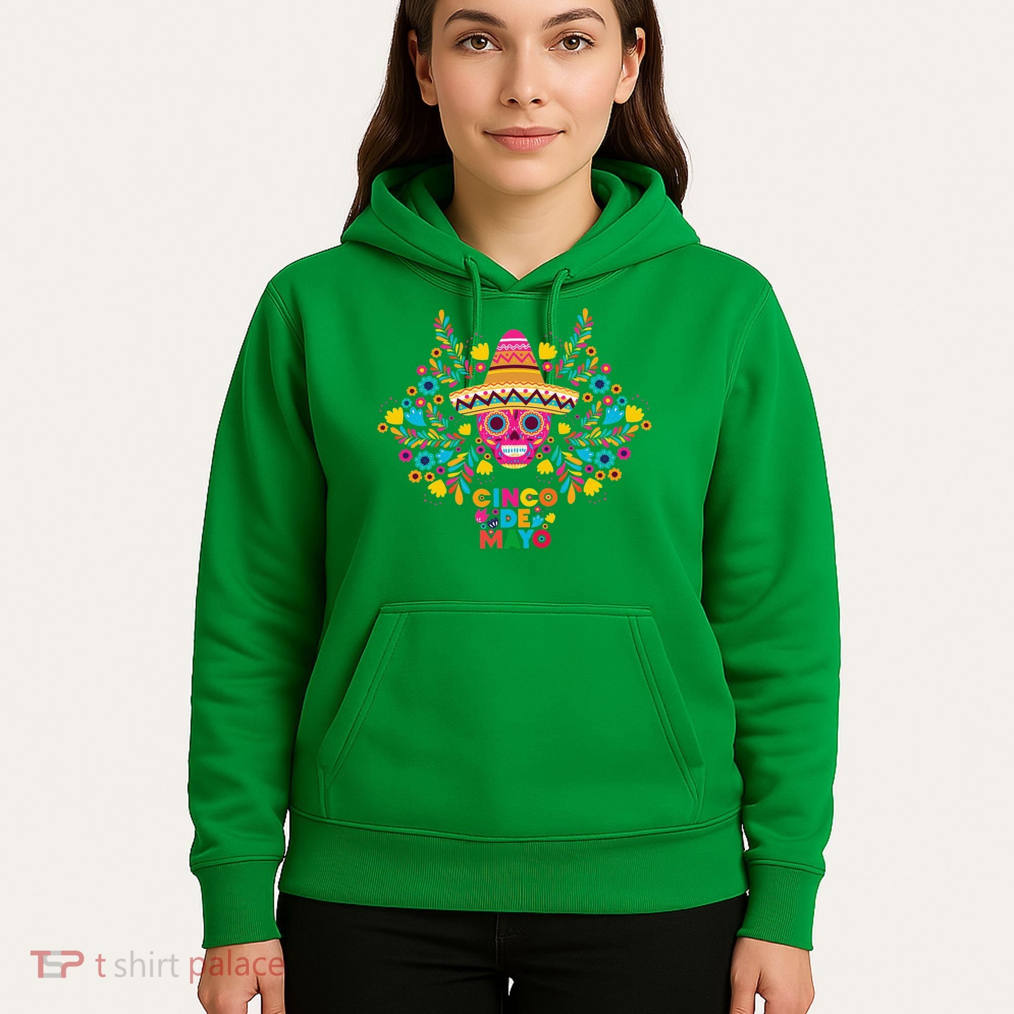 5 De Mayo Cinco De Mayo Sombrero Maraca Hoodie