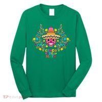 5 De Mayo Cinco De Mayo Sombrero Maraca Long Sleeve Shirt thumb 0