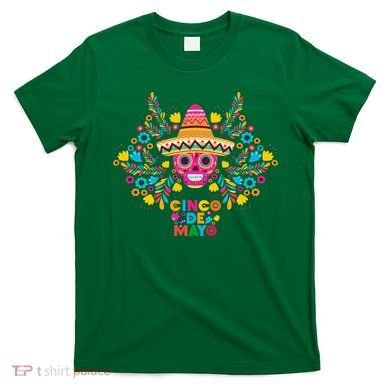 5 De Mayo Cinco De Mayo Sombrero Maraca T-Shirt
