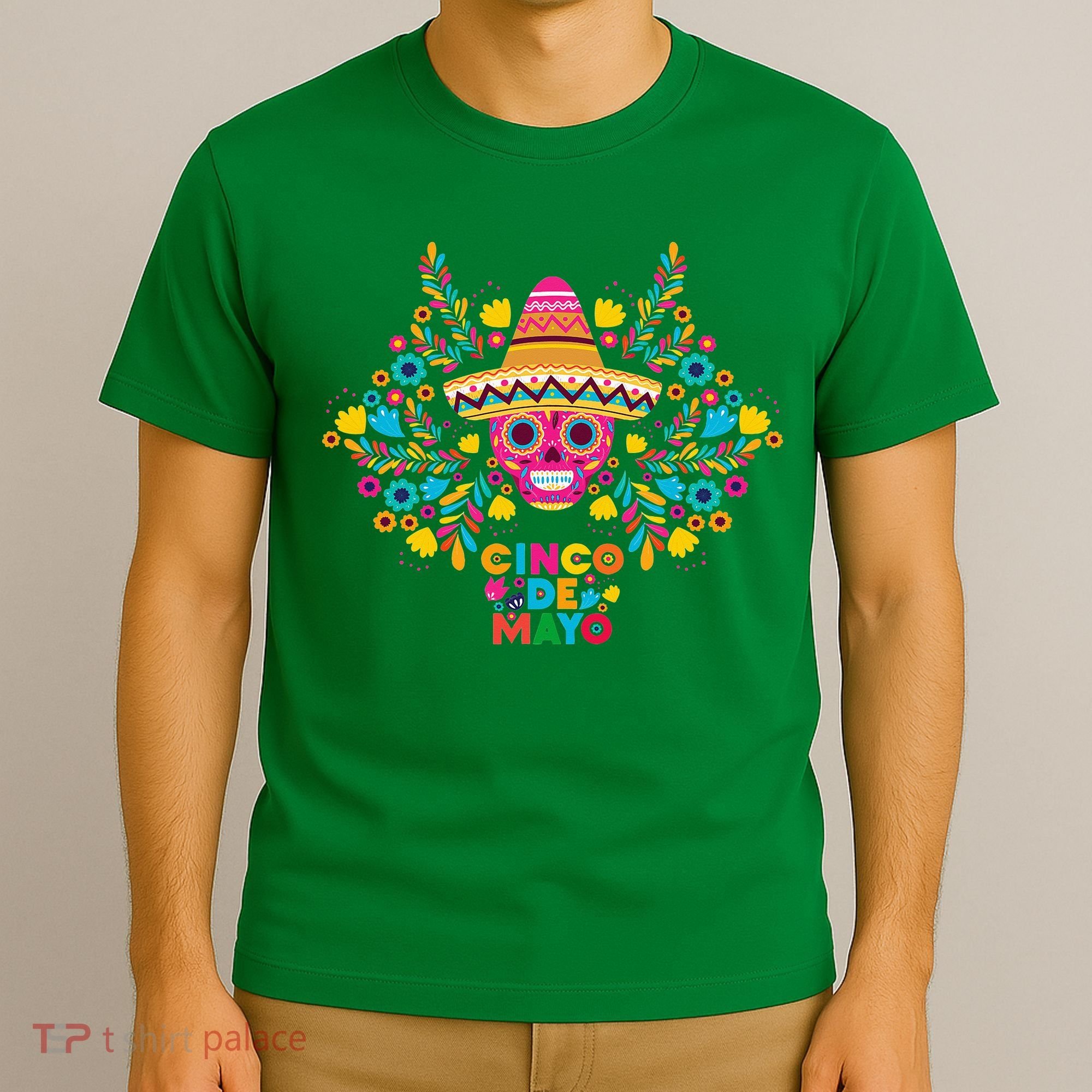 5 De Mayo Cinco De Mayo Sombrero Maraca T-Shirt