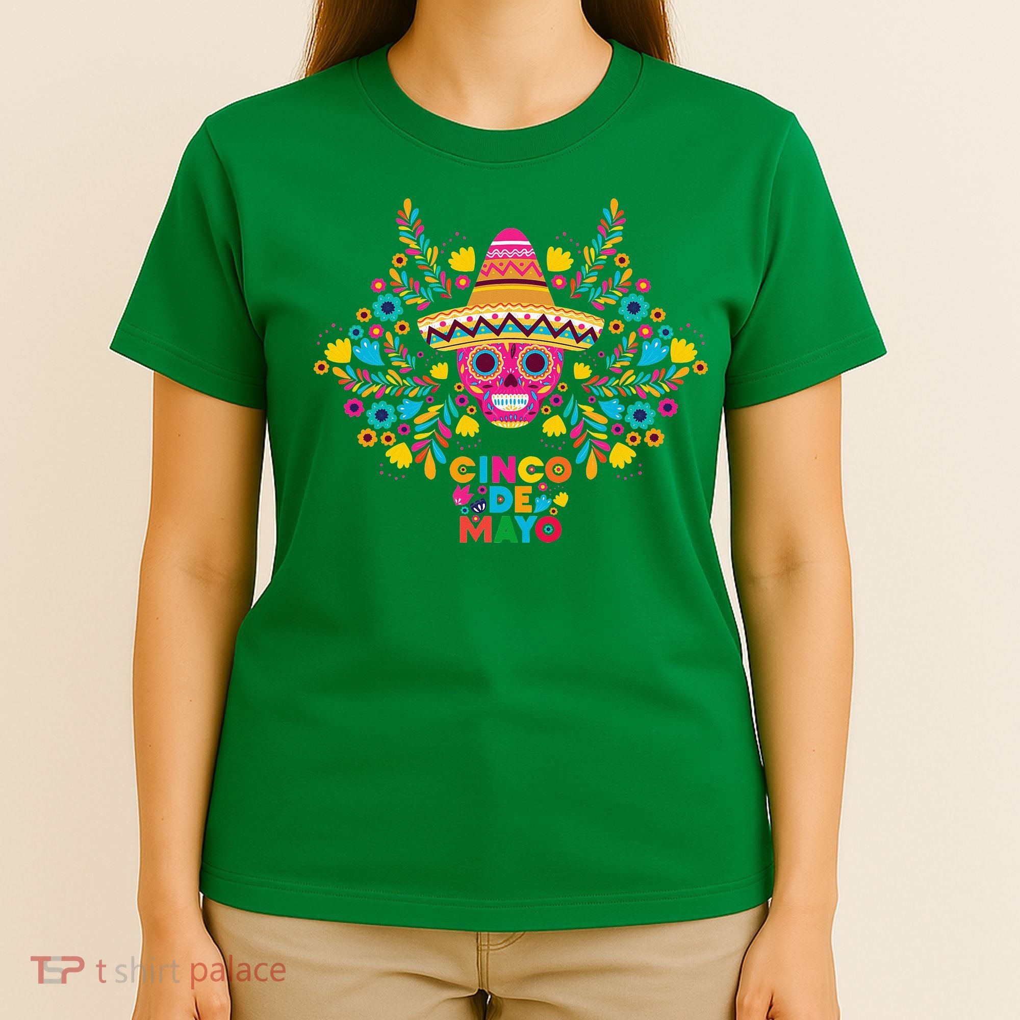 5 De Mayo Cinco De Mayo Sombrero Maraca T-Shirt