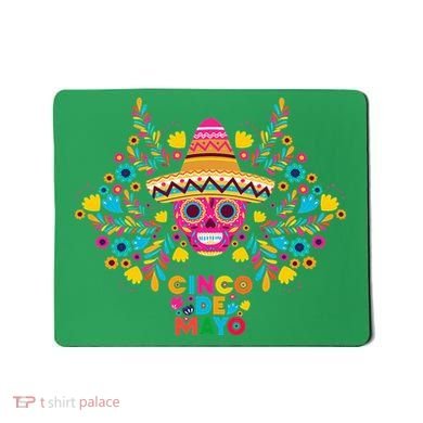 5 De Mayo Cinco De Mayo Sombrero Maraca Mousepad