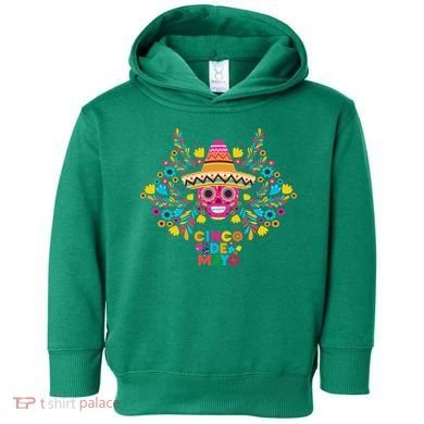 5 De Mayo Cinco De Mayo Sombrero Maraca Toddler Hoodie
