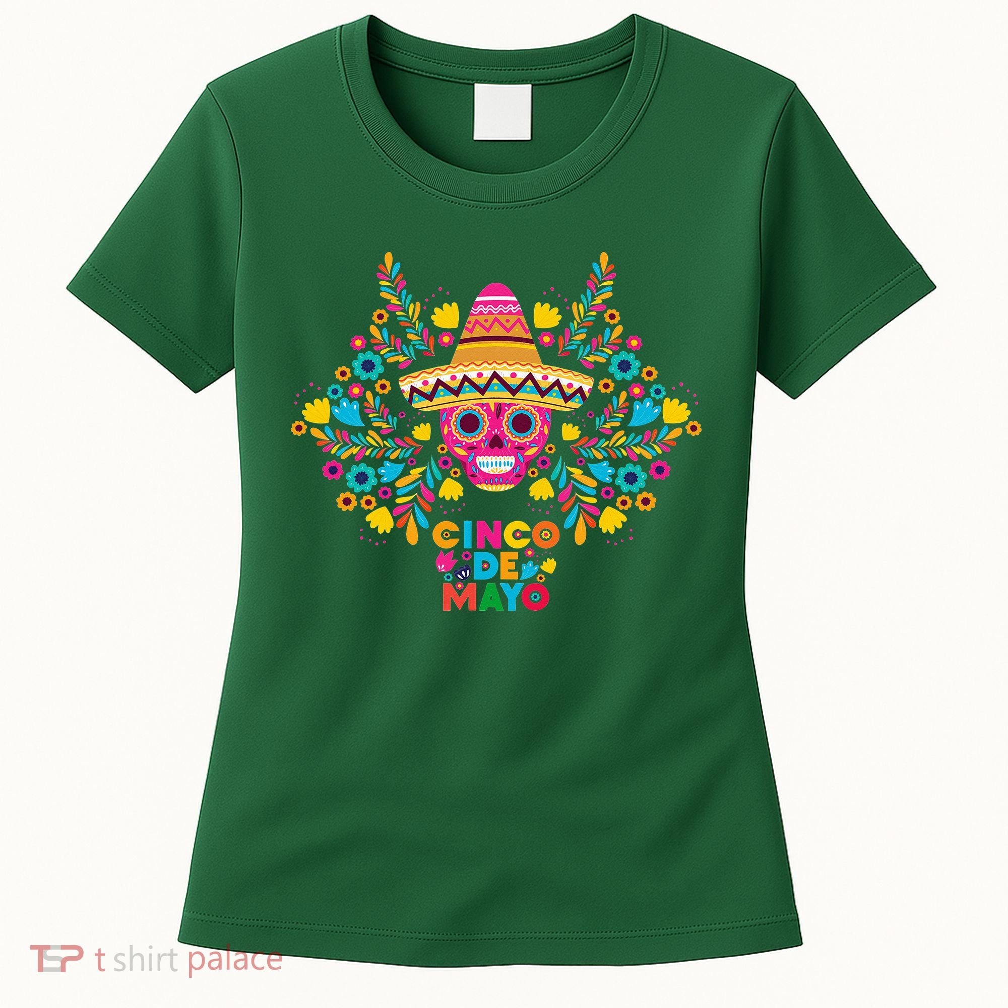 5 De Mayo Cinco De Mayo Sombrero Maraca Women's T-Shirt