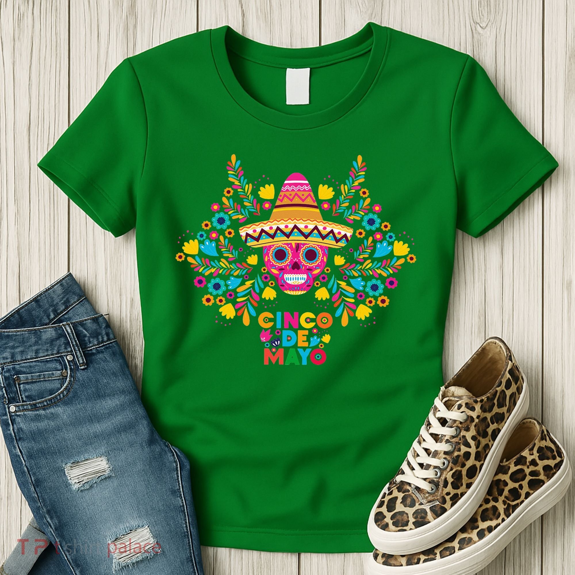 5 De Mayo Cinco De Mayo Sombrero Maraca Women's T-Shirt
