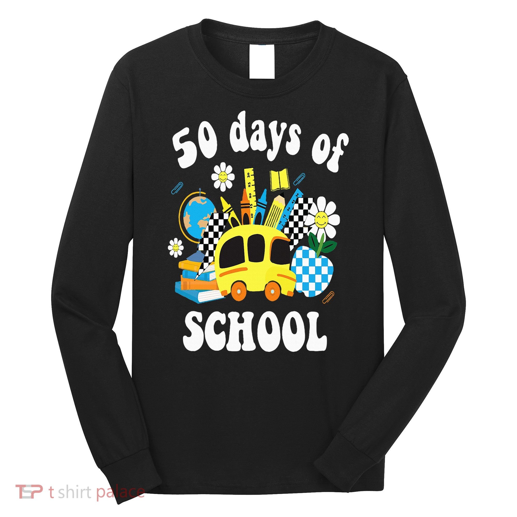 50 days of school 50th day of school Long Sleeve Shirt