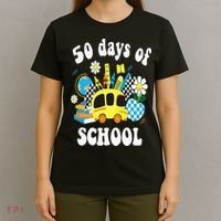 50 days of school 50th day of school T-Shirt thumb 4