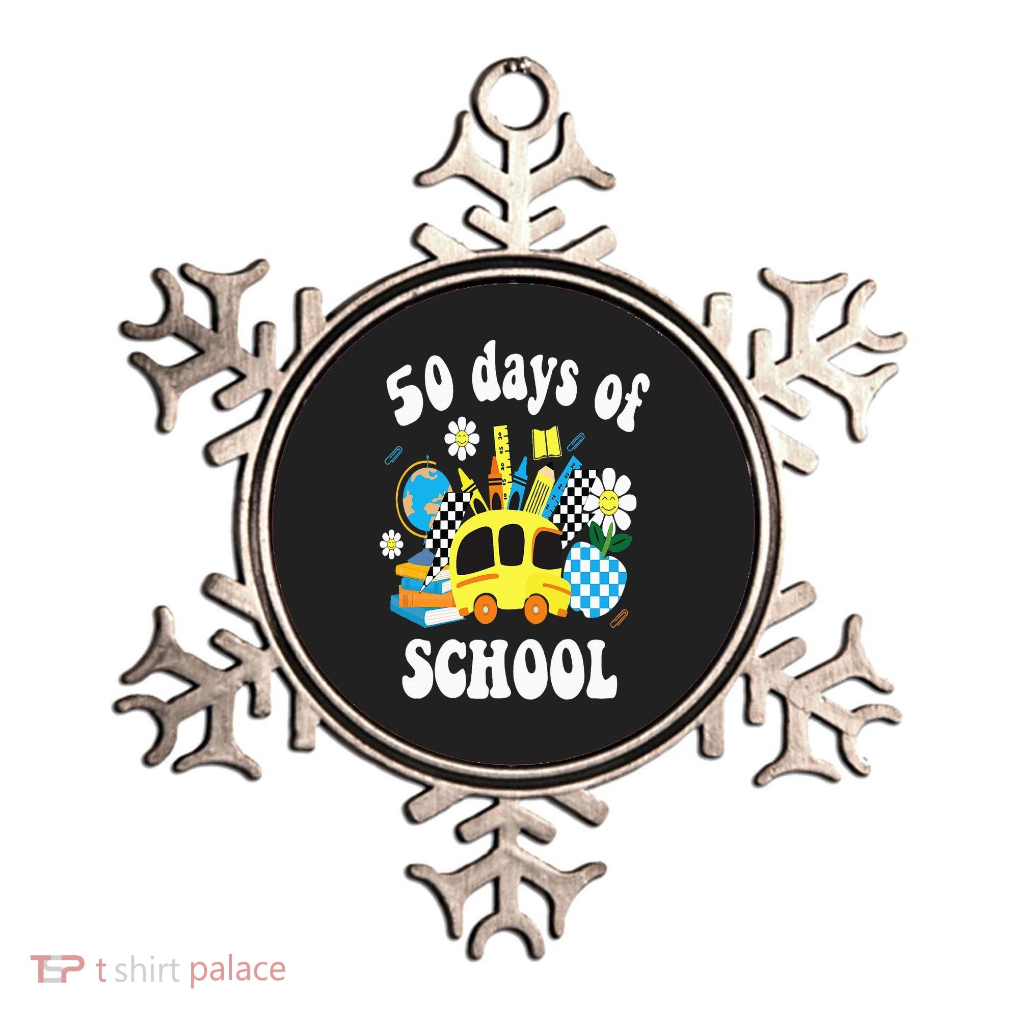 50 days of school 50th day of school Ornament