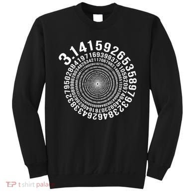5000 Digit Pi Day Spiral Funny Sweatshirt
