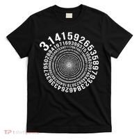 5000 Digit Pi Day Spiral Funny T-Shirt thumb 0