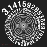 5000 Digit Pi Day Spiral Funny Beanie thumb 2