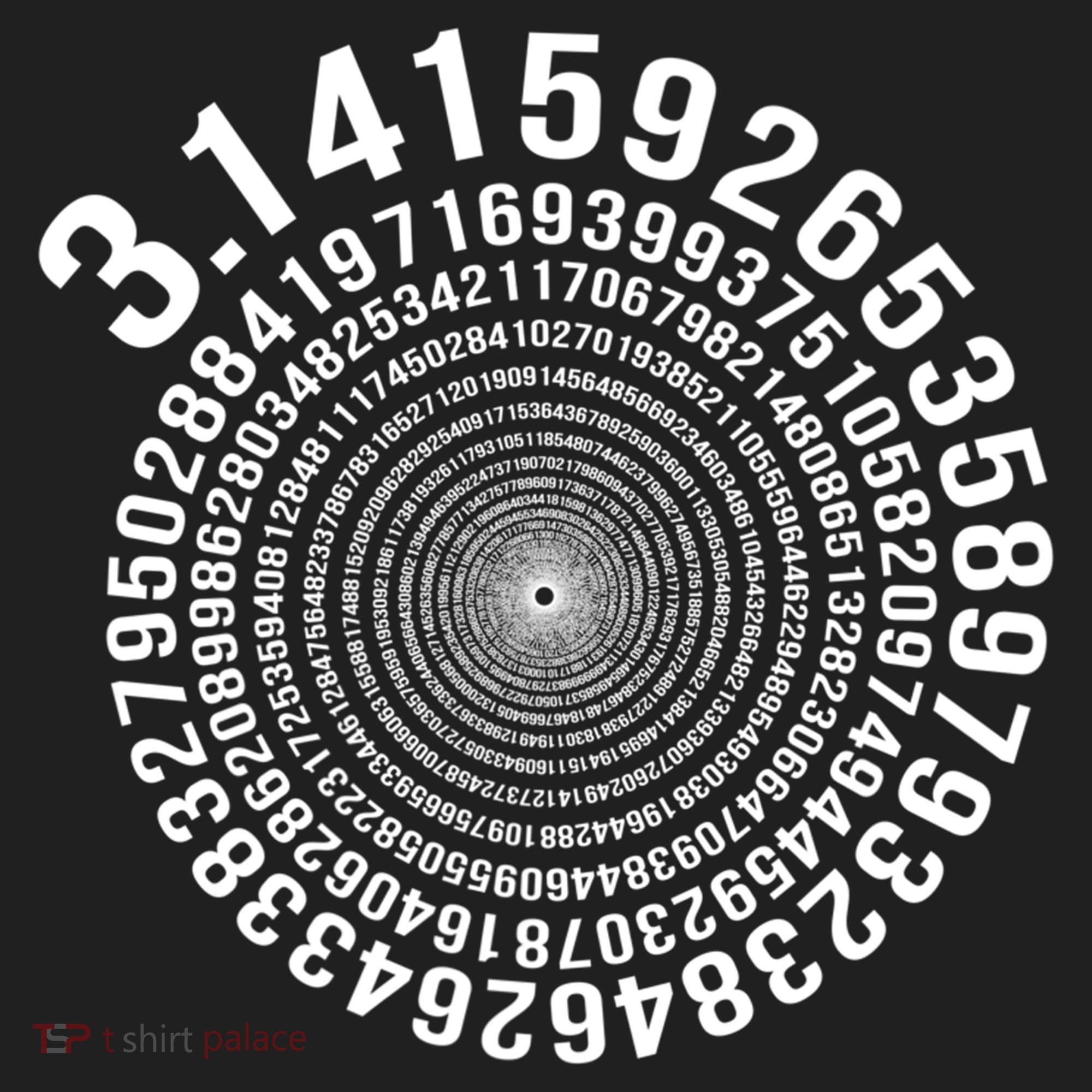 5000 Digit Pi Day Spiral Funny Beanie