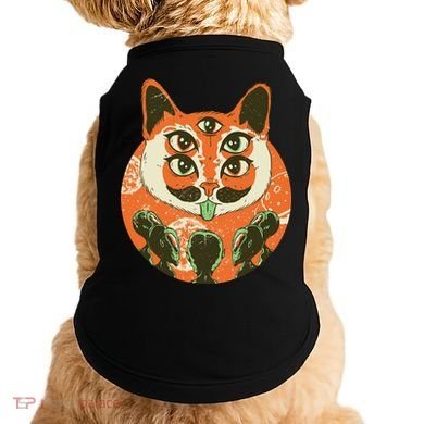 5 Eyed Alien Cat Doggie Tank