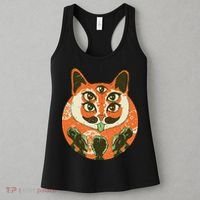 5 Eyed Alien Cat Women's Tank Top thumb 3