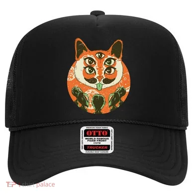 5 Eyed Alien Cat Hat