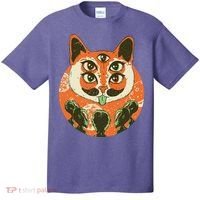 5 Eyed Alien Cat T-Shirt thumb 0