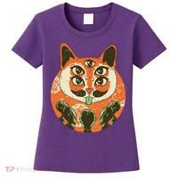 5 Eyed Alien Cat Women's T-Shirt thumb 0